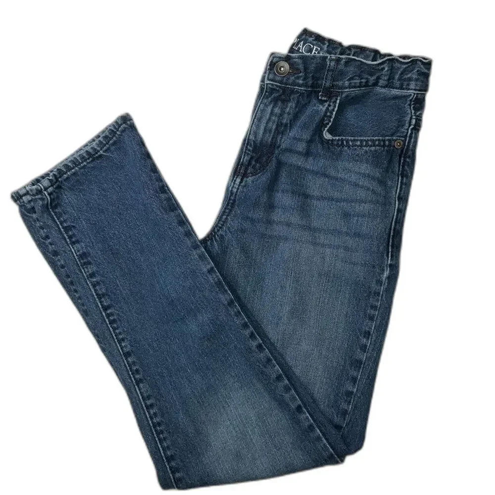 Children Places Blue Straight Jeans Size 14